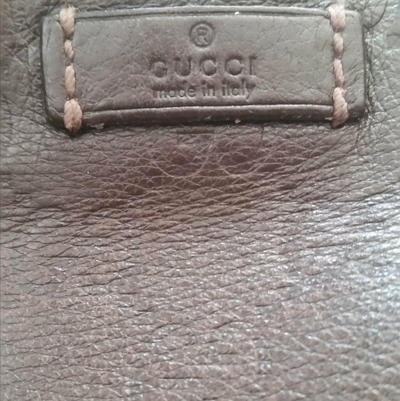AUTHENTIC VINTAGE GUCCI GUCCISSIMA LEATHER MESSENGER CROSSBODY BAG BROWN - Picture 2 of 10